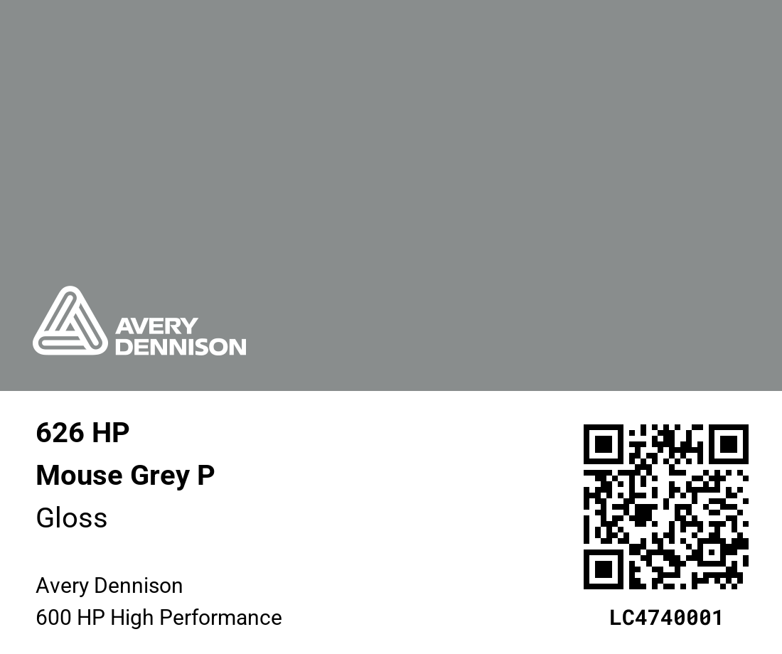 600 HP High Performance / Avery Dennison / All colors and finishes
